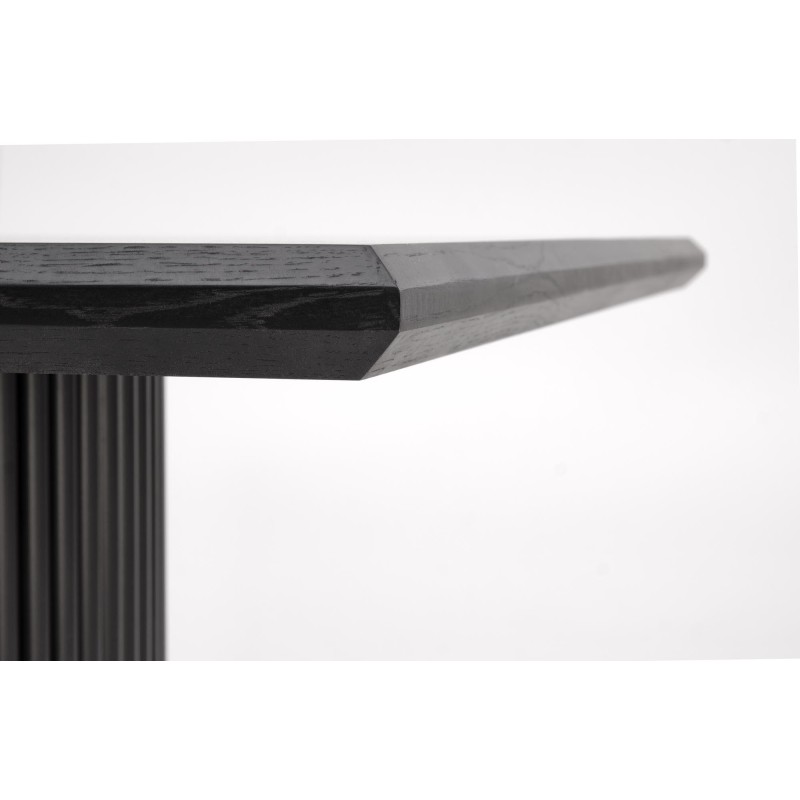 'BOLERO Extendable Table 160-250x90x78 cm Natural Oak/Black' 'BOLERO Extendable Table 160-250x90x78 cm Natural Oak/Black'
