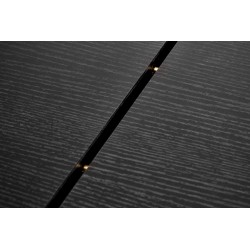 'BOLERO Extendable Table 160-250x90x78 cm Natural Oak/Black' 'BOLERO Extendable Table 160-250x90x78 cm Natural Oak/Black'