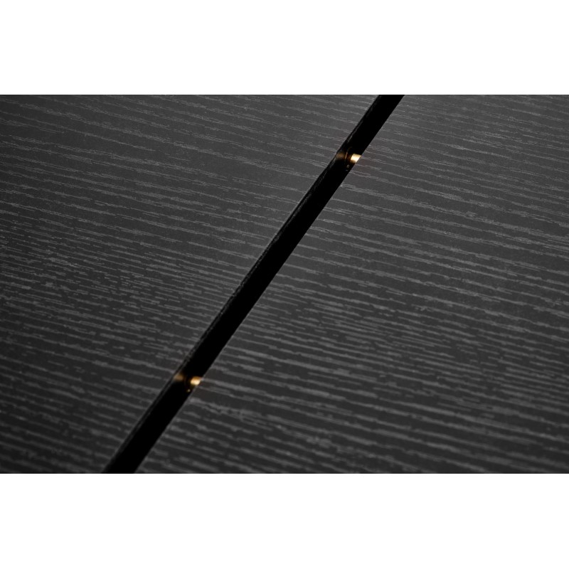 'BOLERO Extendable Table 160-250x90x78 cm Natural Oak/Black' 'BOLERO Extendable Table 160-250x90x78 cm Natural Oak/Black'