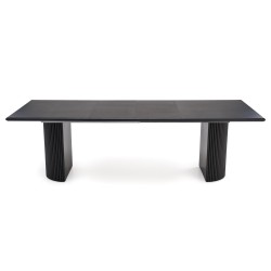 'BOLERO Extendable Table 160-250x90x78 cm Natural Oak/Black' 'BOLERO Extendable Table 160-250x90x78 cm Natural Oak/Black'