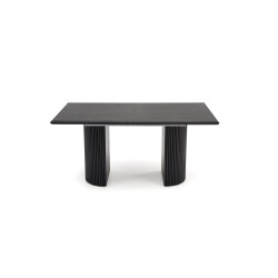 'BOLERO Extendable Table 160-250x90x78 cm Natural Oak/Black' 'BOLERO Extendable Table 160-250x90x78 cm Natural Oak/Black'