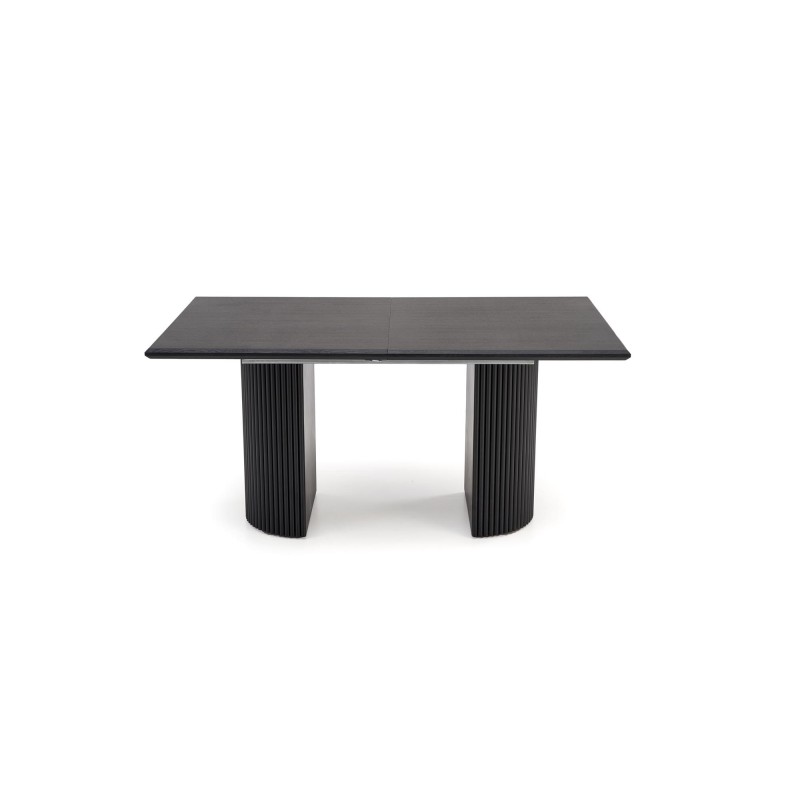 'BOLERO Extendable Table 160-250x90x78 cm Natural Oak/Black' 'BOLERO Extendable Table 160-250x90x78 cm Natural Oak/Black'