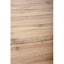 'BRANDON Extendable Table 160-200/90 cm Wotan Oak/Black' 'BRANDON Extendable Table 160-200/90 cm Wotan Oak/Black'