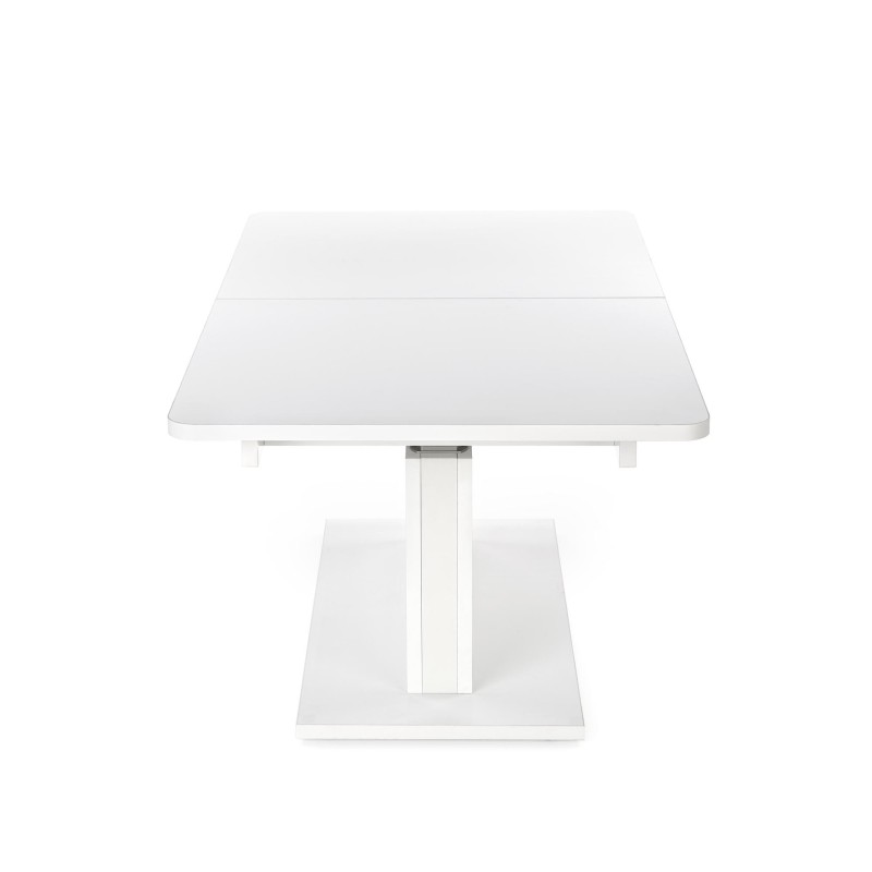 'BUSETTI Coffee Table Top: Matte White, Legs: Matte White' 'BUSETTI Coffee Table Top: Matte White, Legs: Matte White'