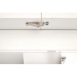 'BUSETTI Coffee Table Top: Matte White, Legs: Matte White' 'BUSETTI Coffee Table Top: Matte White, Legs: Matte White'
