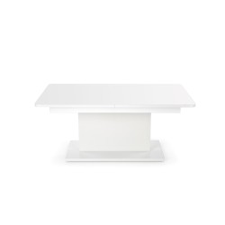 'BUSETTI Coffee Table Top: Matte White, Legs: Matte White' 'BUSETTI Coffee Table Top: Matte White, Legs: Matte White'