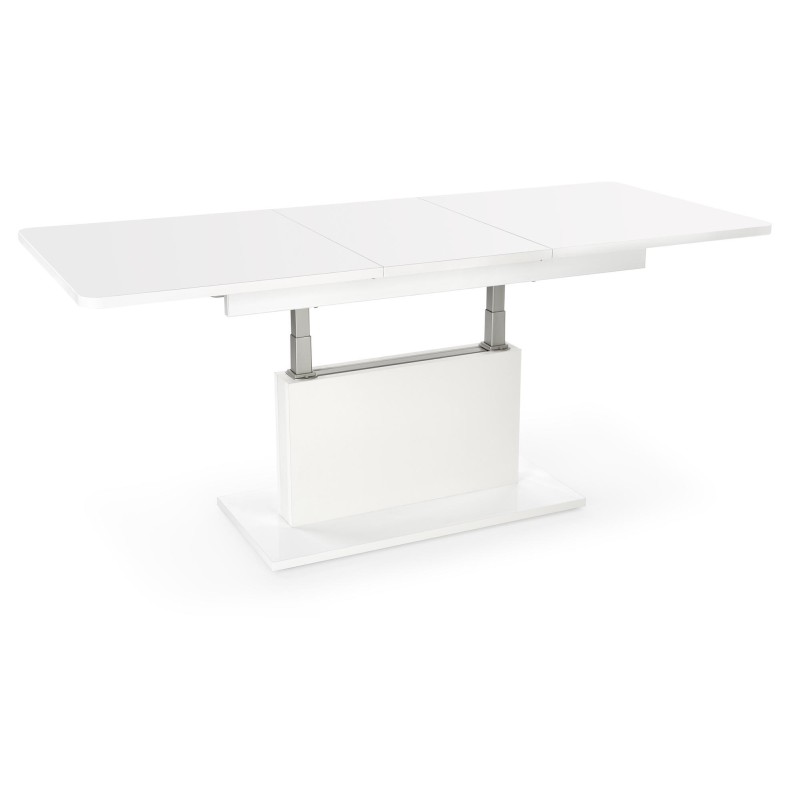 'BUSETTI Coffee Table Top: Matte White, Legs: Matte White' 'BUSETTI Coffee Table Top: Matte White, Legs: Matte White'