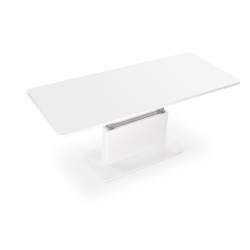 'BUSETTI Coffee Table Top: Matte White, Legs: Matte White' 'BUSETTI Coffee Table Top: Matte White, Legs: Matte White'