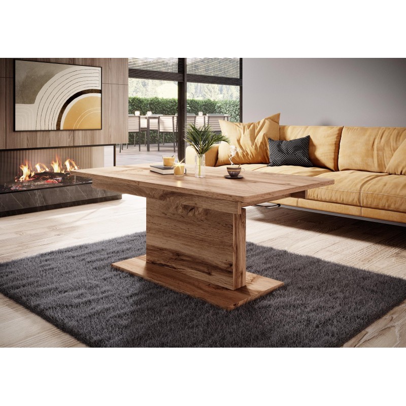 'BUSETTI Bench Top: Wotan Oak, Legs: Wotan Oak' 'BUSETTI Bench Top: Wotan Oak, Legs: Wotan Oak'