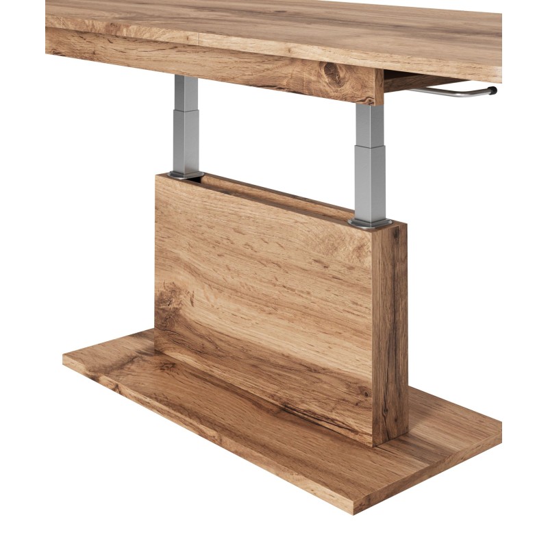 'BUSETTI Bench Top: Wotan Oak, Legs: Wotan Oak' 'BUSETTI Bench Top: Wotan Oak, Legs: Wotan Oak'