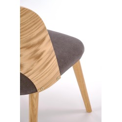'CADIZ Natural Oak / Ash Chair' 'CADIZ Natural Oak / Ash Chair'