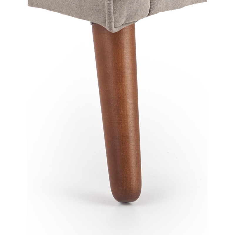 'CHESTER Set of Legs Color: Dark Walnut'
