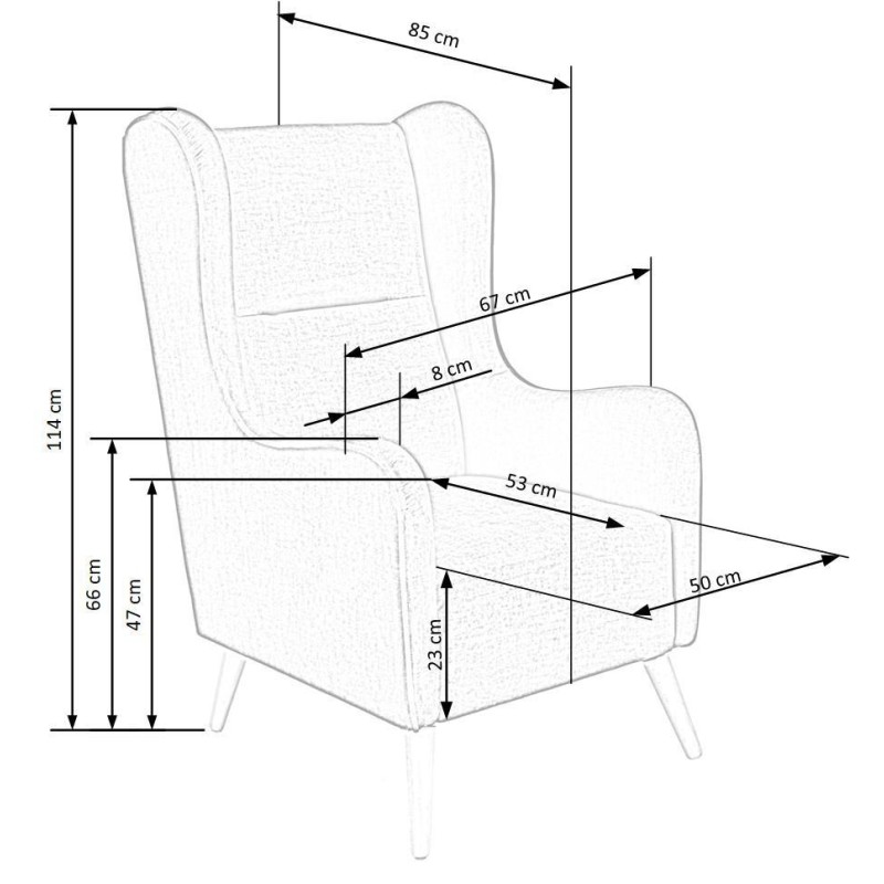 'CHESTER Beige Relaxation Armchair' 'CHESTER Beige Relaxation Armchair'