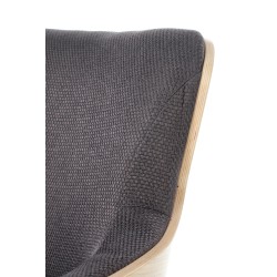 'CHILLOUT Relaxation Armchair Dark Ash / Natural Oak / Black' 'CHILLOUT Relaxation Armchair Dark Ash / Natural Oak / Black'