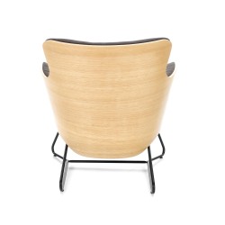 'CHILLOUT Relaxation Armchair Dark Ash / Natural Oak / Black' 'CHILLOUT Relaxation Armchair Dark Ash / Natural Oak / Black'