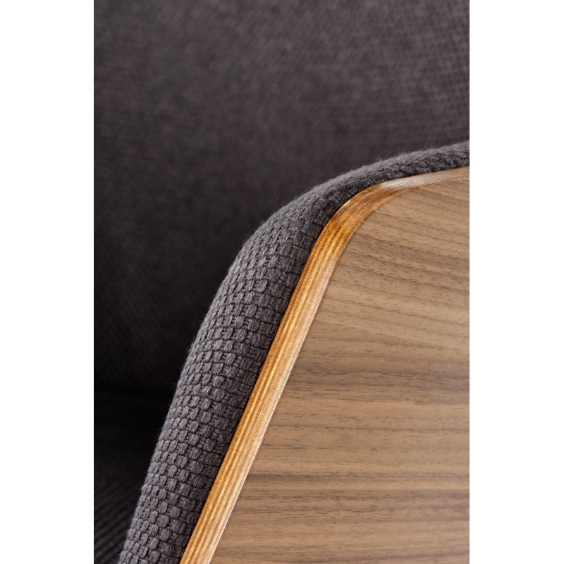 'CHILLOUT Relaxation Armchair Dark Ash / American Walnut / Black' 'CHILLOUT Relaxation Armchair Dark Ash / American Walnut / Black'