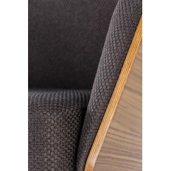 'CHILLOUT Relaxation Armchair Dark Ash / American Walnut / Black' 'CHILLOUT Relaxation Armchair Dark Ash / American Walnut / Black'