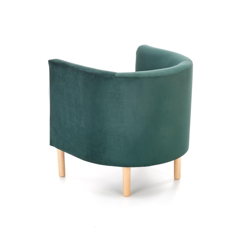 'CLUBBY 2 Relaxation Armchair Dark Green / Natural' 'CLUBBY 2 Relaxation Armchair Dark Green / Natural'