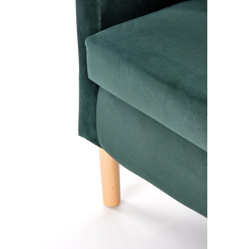 'CLUBBY 2 Relaxation Armchair Dark Green / Natural' 'CLUBBY 2 Relaxation Armchair Dark Green / Natural'