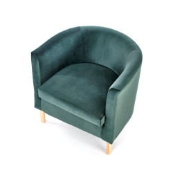 'CLUBBY 2 Relaxation Armchair Dark Green / Natural' 'CLUBBY 2 Relaxation Armchair Dark Green / Natural'
