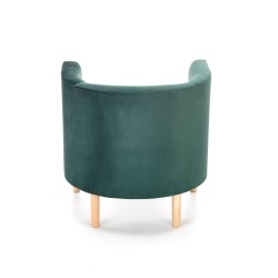 'CLUBBY 2 Relaxation Armchair Dark Green / Natural' 'CLUBBY 2 Relaxation Armchair Dark Green / Natural'