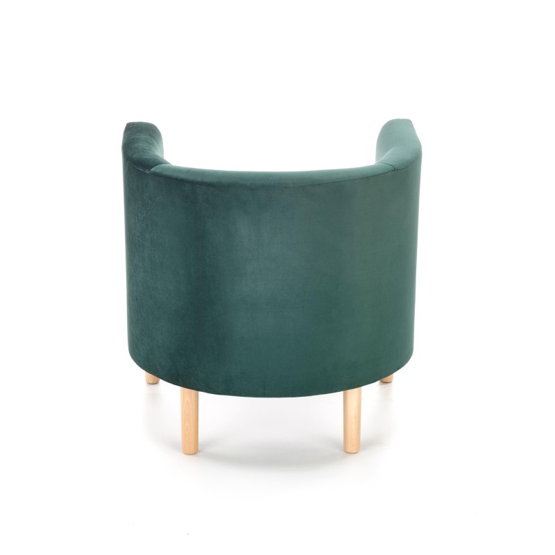'CLUBBY 2 Relaxation Armchair Dark Green / Natural' 'CLUBBY 2 Relaxation Armchair Dark Green / Natural'