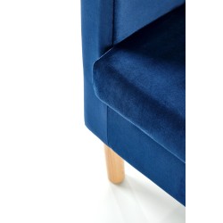 'CLUBBY 2 Navy / Natural Relaxation Armchair' 'CLUBBY 2 Navy / Natural Relaxation Armchair'