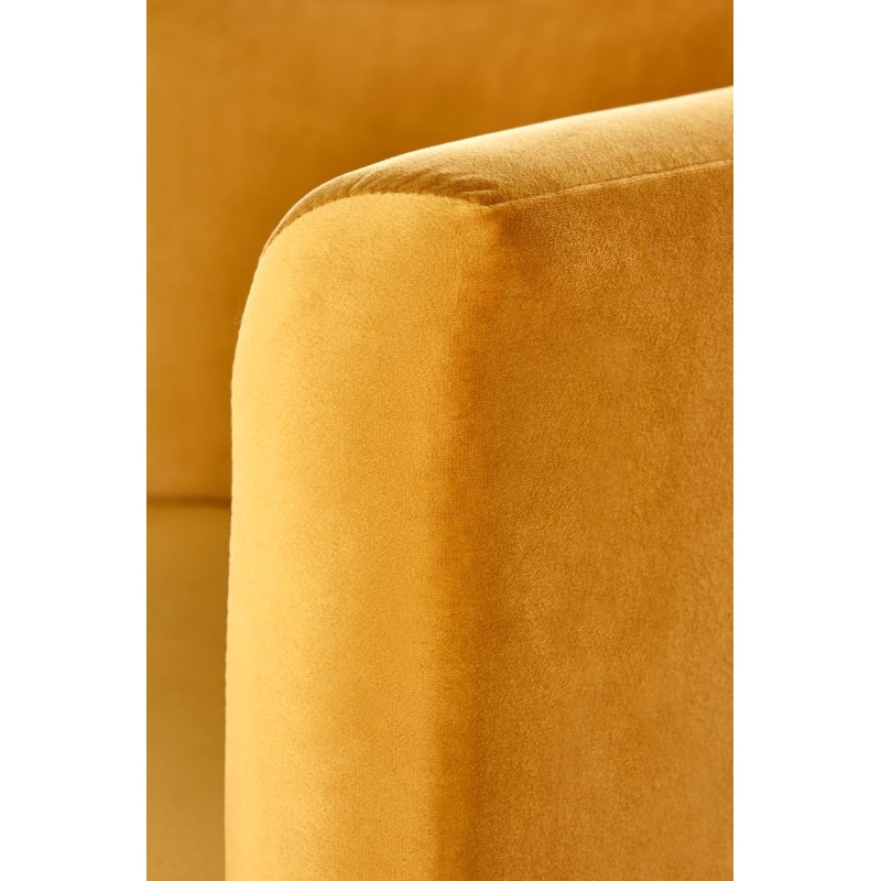 'CLUBBY 2 Mustard/Natural Relaxation Armchair' 'CLUBBY 2 Mustard/Natural Relaxation Armchair'