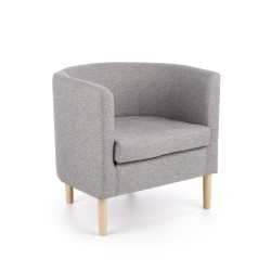 'CLUBBY Ash Grey Leisure Chair'