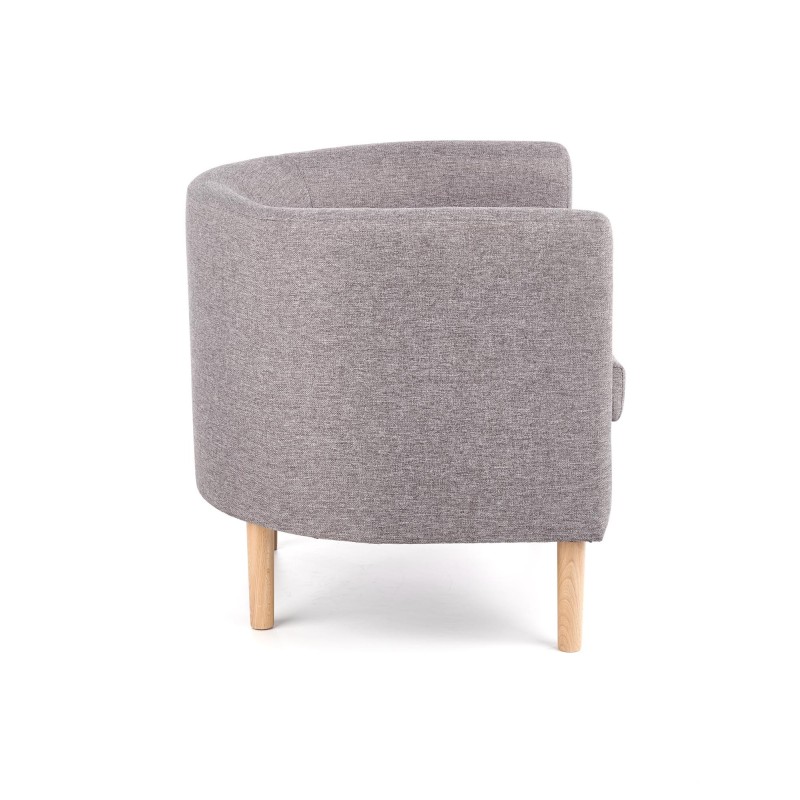 'CLUBBY Ash Grey Leisure Chair' 'CLUBBY Ash Grey Leisure Chair'