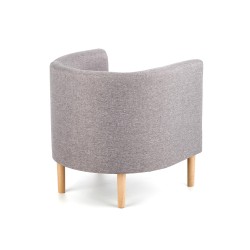 'CLUBBY Ash Grey Leisure Chair' 'CLUBBY Ash Grey Leisure Chair'
