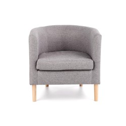 'CLUBBY Ash Grey Leisure Chair' 'CLUBBY Ash Grey Leisure Chair'