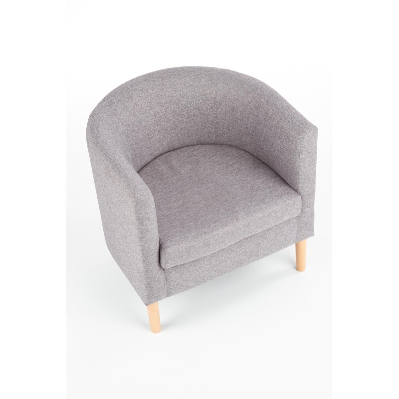 'CLUBBY Ash Grey Leisure Chair' 'CLUBBY Ash Grey Leisure Chair'