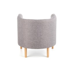 'CLUBBY Ash Grey Leisure Chair' 'CLUBBY Ash Grey Leisure Chair'