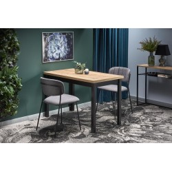 'COBALT Table in Wotan Oak/Black Color'