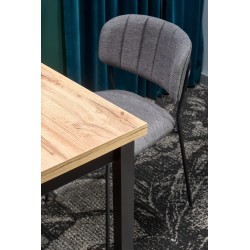 'COBALT Table in Wotan Oak/Black Color' 'COBALT Table in Wotan Oak/Black Color'