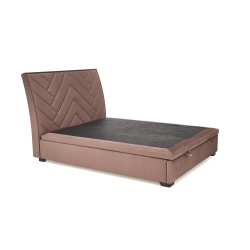 'CONTINENTAL 1 Bed 160 - Beige Upholstery Monolith 09' 'CONTINENTAL 1 Bed 160 - Beige Upholstery Monolith 09'