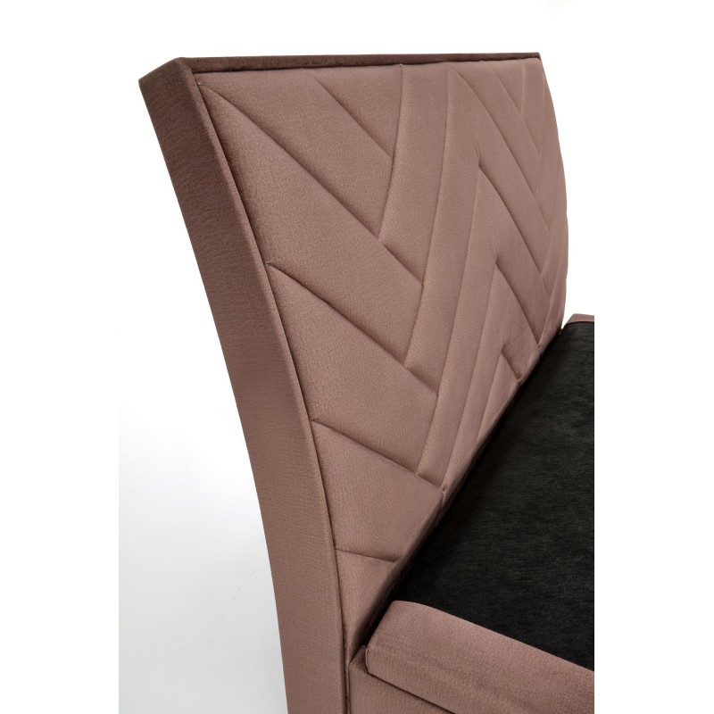 'CONTINENTAL 1 Bed 160 - Beige Upholstery Monolith 09' 'CONTINENTAL 1 Bed 160 - Beige Upholstery Monolith 09'