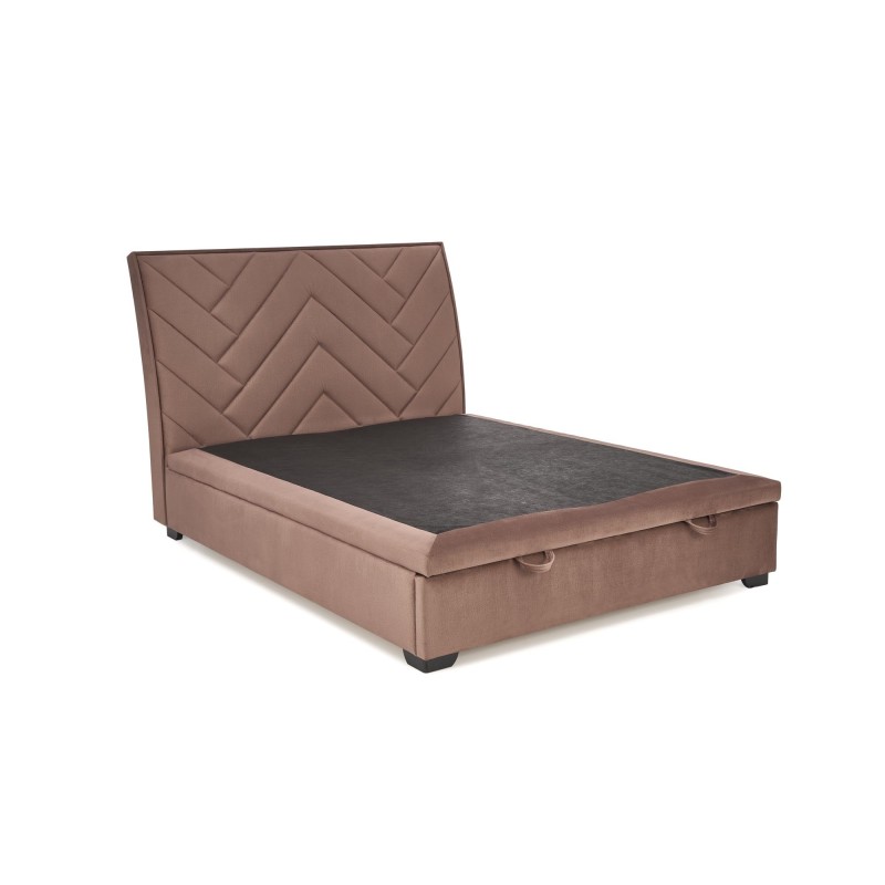 'CONTINENTAL 1 Bed 160 - Beige Upholstery Monolith 09' 'CONTINENTAL 1 Bed 160 - Beige Upholstery Monolith 09'