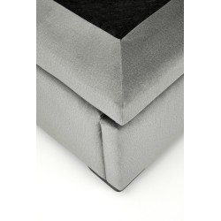 'CONTINENTAL 1 Bed 160 - Ash Upholstery Monolith 85' 'CONTINENTAL 1 Bed 160 - Ash Upholstery Monolith 85'
