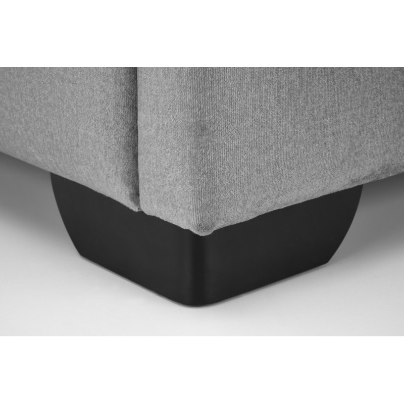 'CONTINENTAL 1 Bed 160 - Ash Upholstery Monolith 85' 'CONTINENTAL 1 Bed 160 - Ash Upholstery Monolith 85'