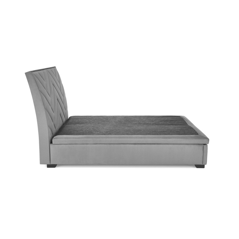 'CONTINENTAL 1 Bed 160 - Ash Upholstery Monolith 85' 'CONTINENTAL 1 Bed 160 - Ash Upholstery Monolith 85'