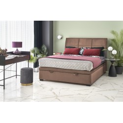 'CONTINENTAL 2 Bed 160 - Beige Upholstery Monolith 09'