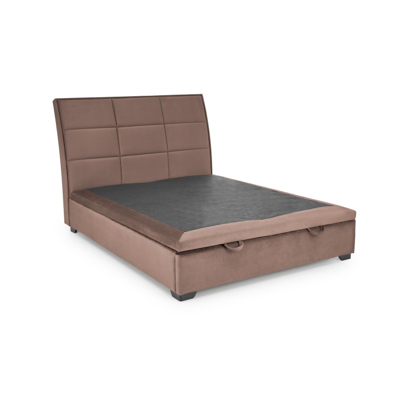 'CONTINENTAL 2 Bed 160 - Beige Upholstery Monolith 09' 'CONTINENTAL 2 Bed 160 - Beige Upholstery Monolith 09'