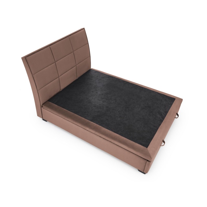 'CONTINENTAL 2 Bed 160 - Beige Upholstery Monolith 09' 'CONTINENTAL 2 Bed 160 - Beige Upholstery Monolith 09'