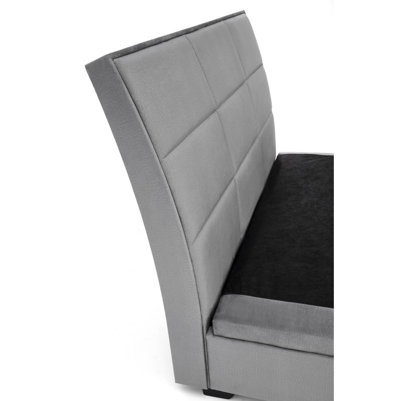 'CONTINENTAL 2 Bed 160 - Ash Upholstery Monolith 85' 'CONTINENTAL 2 Bed 160 - Ash Upholstery Monolith 85'
