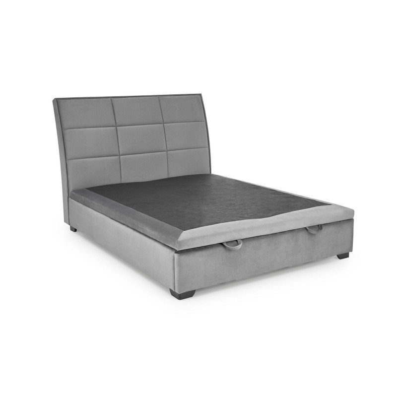 'CONTINENTAL 2 Bed 160 - Ash Upholstery Monolith 85' 'CONTINENTAL 2 Bed 160 - Ash Upholstery Monolith 85'