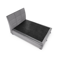 'CONTINENTAL 2 Bed 160 - Ash Upholstery Monolith 85' 'CONTINENTAL 2 Bed 160 - Ash Upholstery Monolith 85'