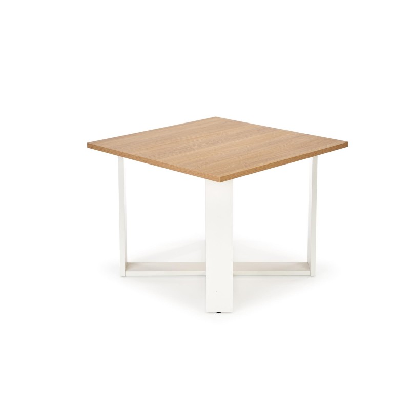 'CROSS Coffee Table in Golden Oak/White Color' 'CROSS Coffee Table in Golden Oak/White Color'