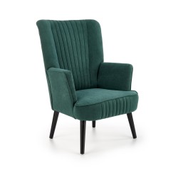 'DELGADO Relaxation Armchair in Green'